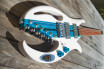 Shark guitar blue