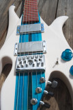 Shark guitar blue