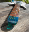 Shark guitar blue