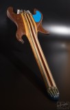 fretless Manta 10string guitar