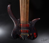 fretless Manta baritone guitar